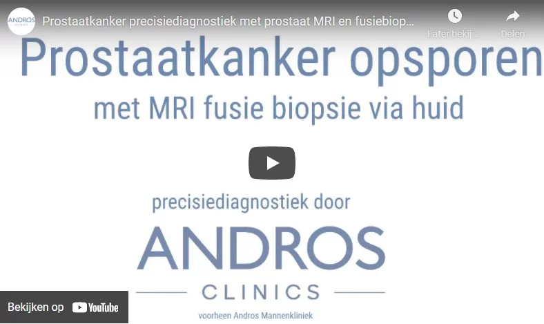 Bekijk de video Prostaatkanker precisiediagnostiek met Prostaat MRI en fusiebiotie op Youtube