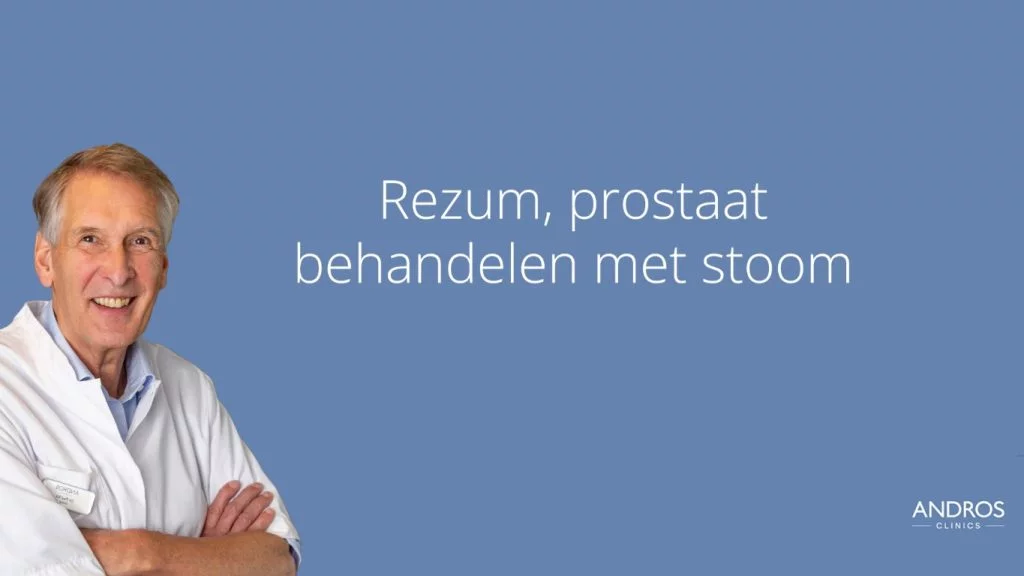 Bekijk video Rezum prostaat behandelen met stoom op YouTube