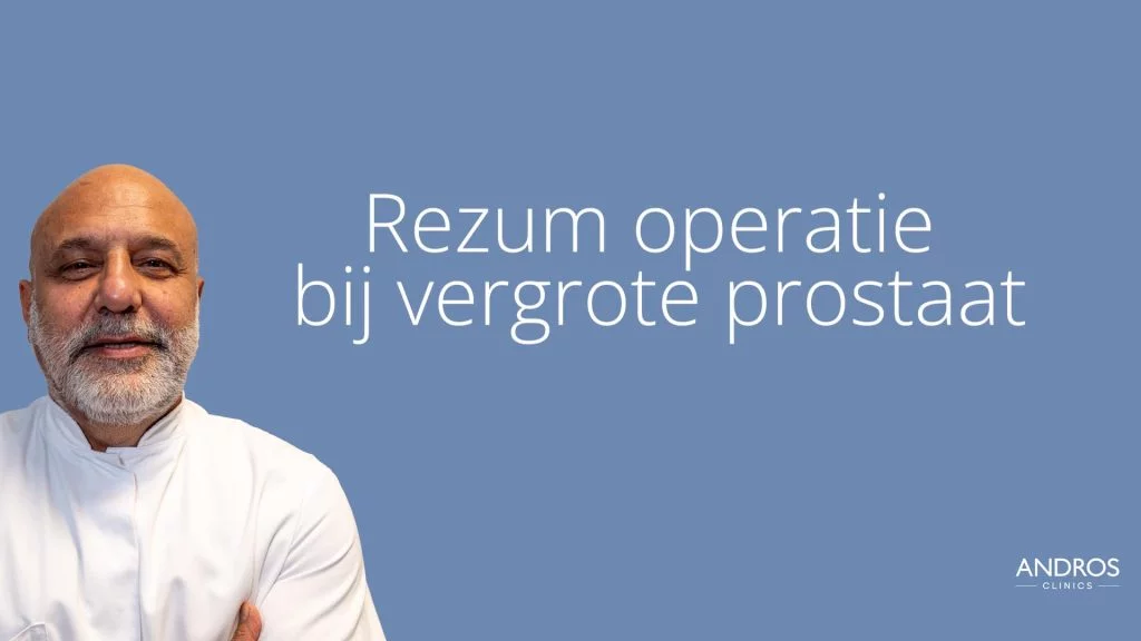 Bekijk video Rezum operatie bij vergrote prostaat op YouTube